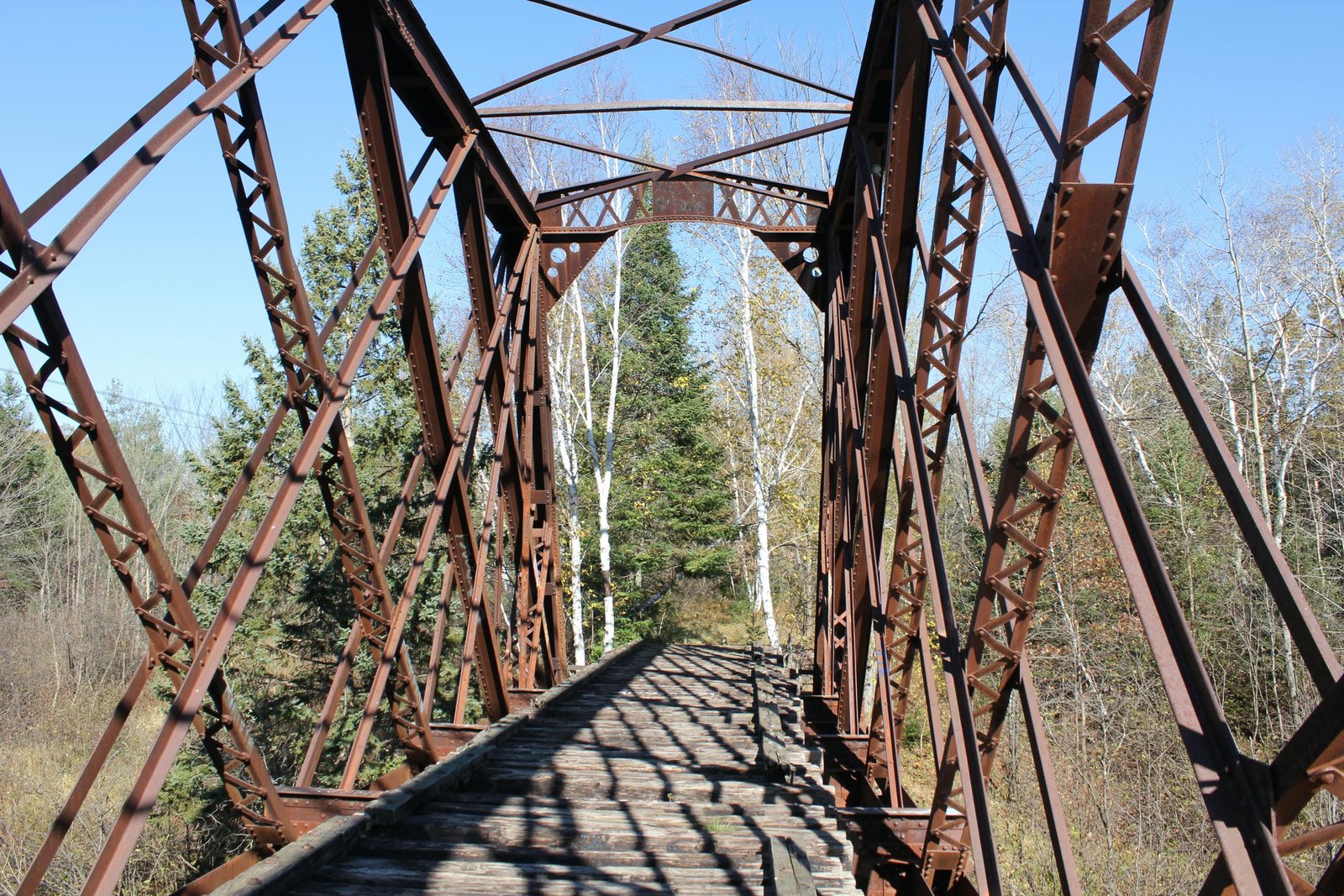 Inside truss
